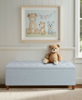 Shandra 49" Tufted Top Upholstered Storage Bench