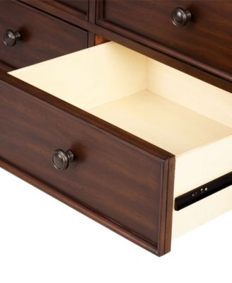 Beckett 46" Wood 6-Drawer Dresser