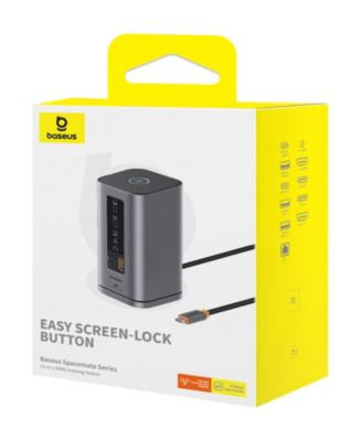 11-in-1 Triple Display 4K Docking Station with 10Gbps USB, Ethernet, 100W PD, Audio, HDMI/DP for Laptops