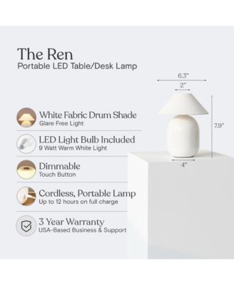 Ren Portable LED Dimmable Touch Table Lamp