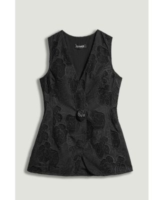 Women's Textured Tailored Vest