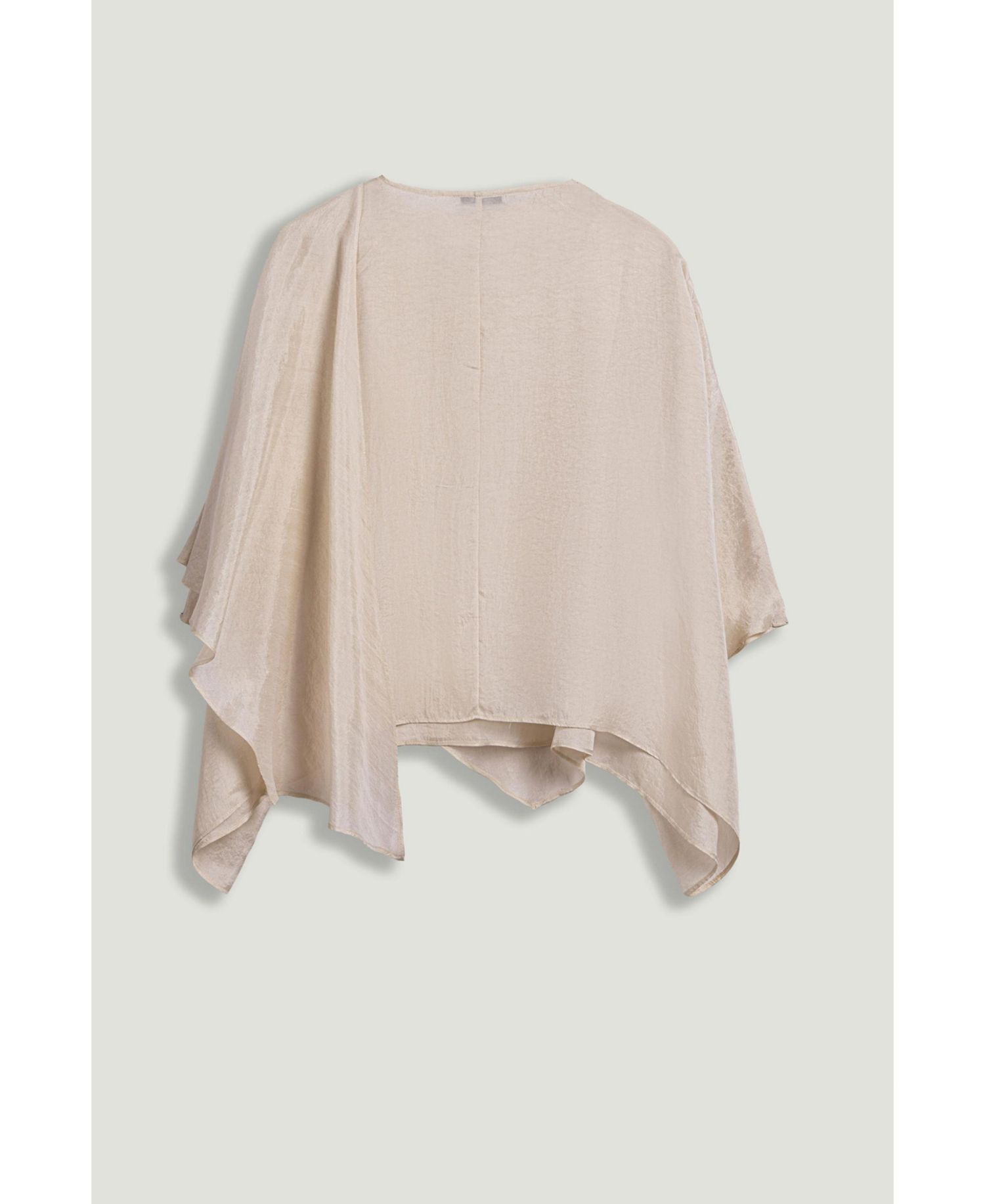 Women's Fluid Cape Blouse