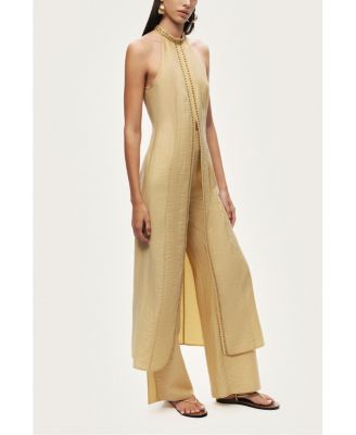 Women's Studded Halter Neck Tunic