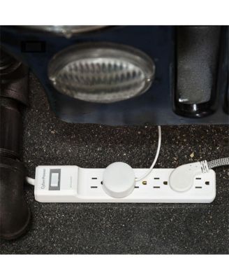 Essential Series 6-Outlet Surge Protector with Power Cord