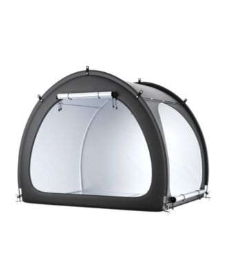 Outdoor Bike Storage Tent for 4 to 5 Bicycles with Dual Doors