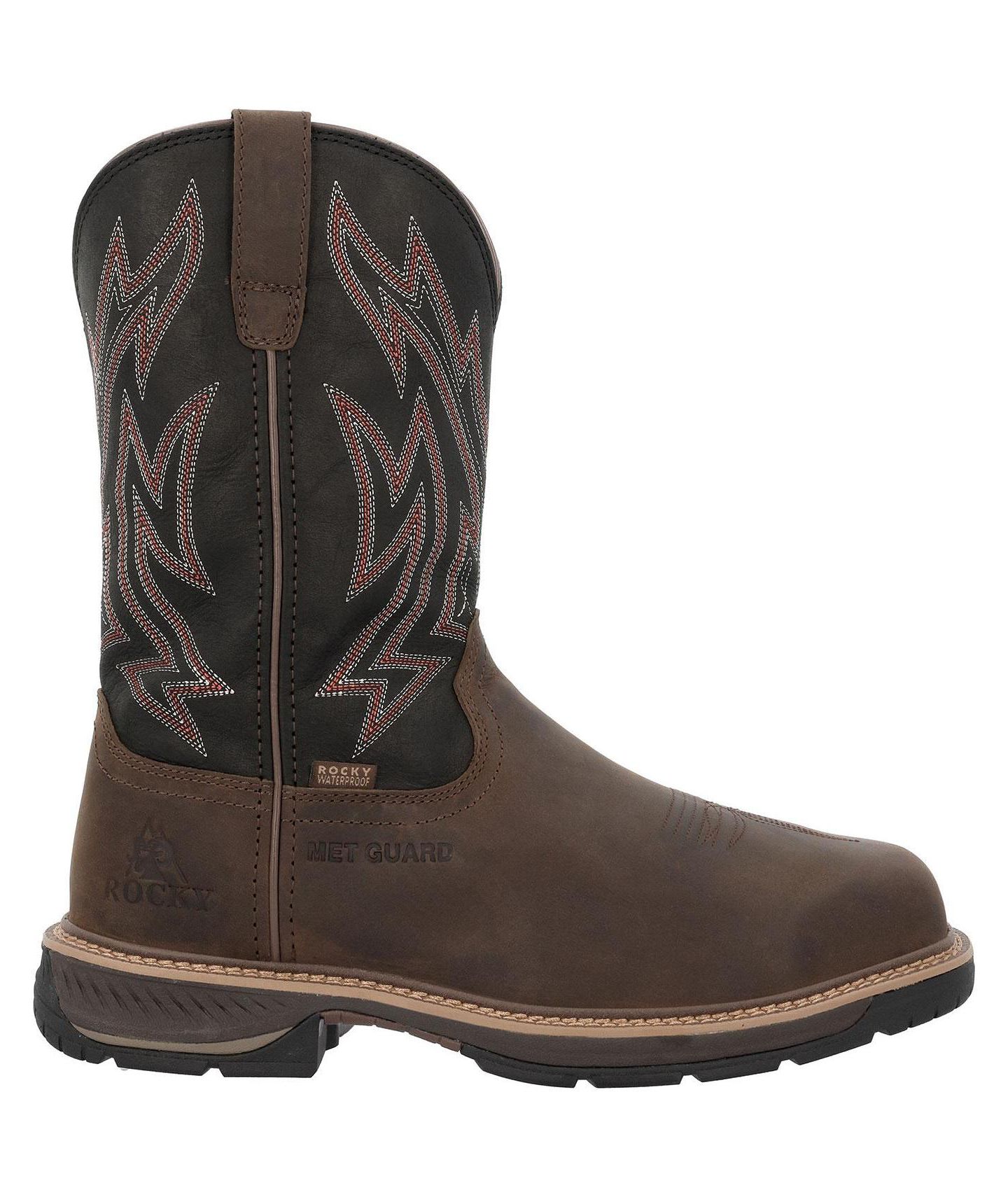 Мужские ботинки ROCKY Ride Lte Met Guard Western Boot — фото 2