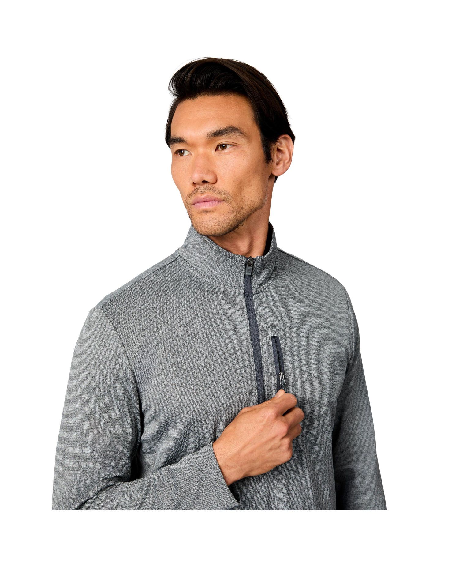 Men's Tech Double Face Quarter Zip Shirt