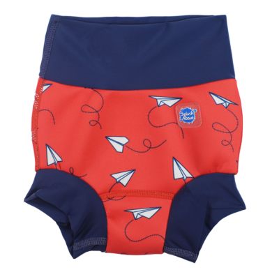 Splash About Baby Happy Nappy Swim Diaper - Paper planes red 20$