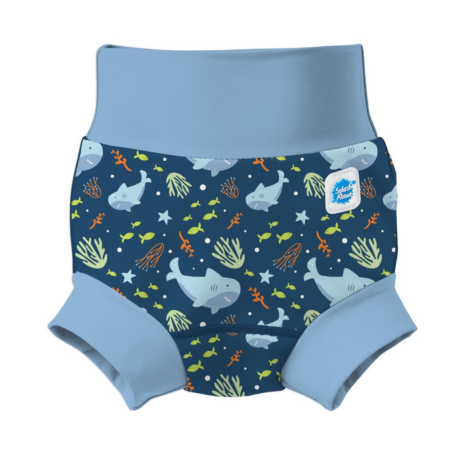 Toddler Happy Nappy Duo Reusable Double Swim Diaper, (Toddler)