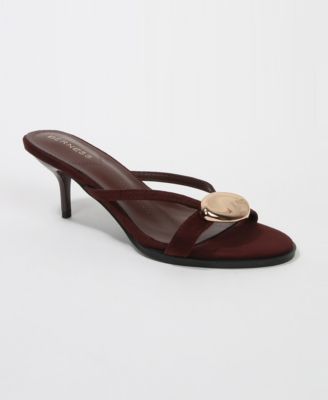 Women's Royalty Kitten Heel Thong Sandal
