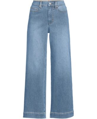 Women's Recover Denim High Rise Wide Leg Crop Jeans