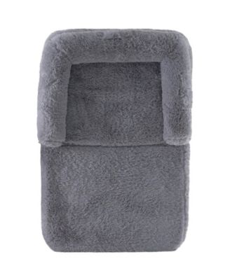 Human Dog Bed 72x48x10 in Washable PV Velvet Foam Cover