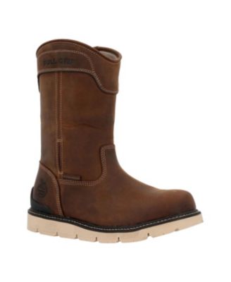 Men's Carbon Flex Wedge 11" Pull On Waterproof Work Boot