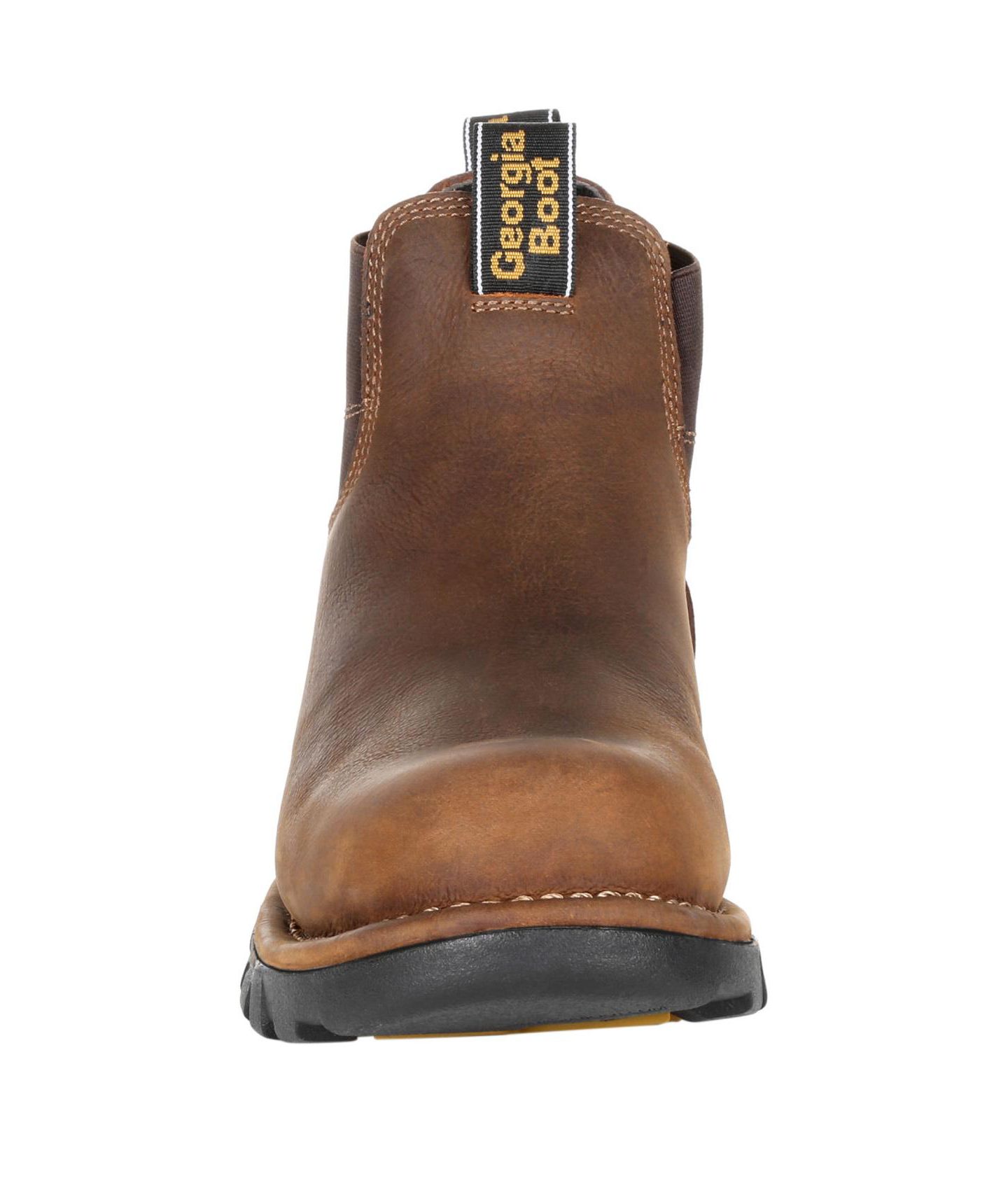 Мужские ботинки GEORGIA BOOT Eagle One Waterproof Chelsea Work Boot, цвет: Коричневый — фото 5