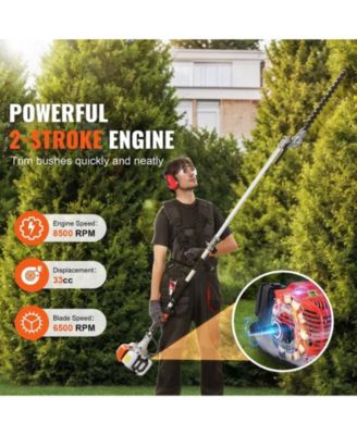 33CC 6-in-1 Multi-Functional Trimming Tools, Gas Hedge Trimmer and More