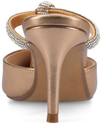 Women's Lunna Rhinestone Knot Slip-On Dress Pumps