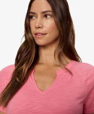 Women's Notched Muscle T-Shirt