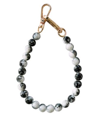 seree Beaded Bag Charm - Black 42$