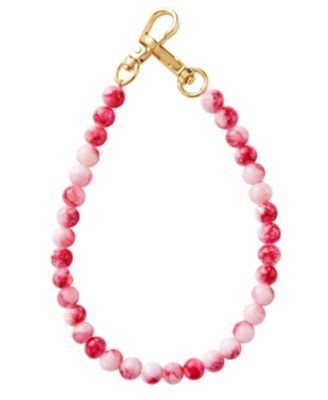 seree Beaded Bag Charm - Pink 42$