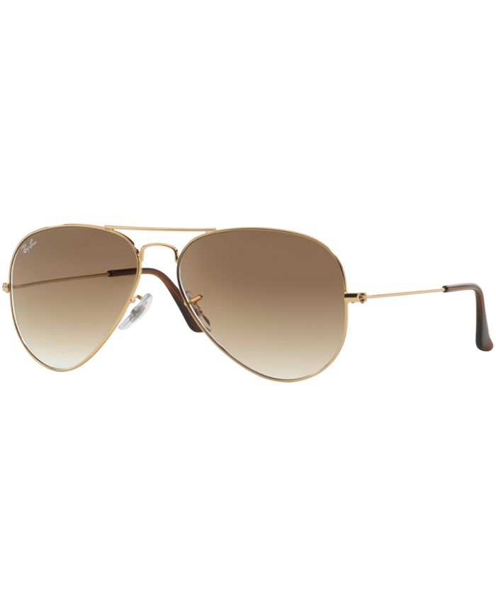 Ray-Ban AVIATOR Sunglasses, RB3025 58 - Macy's