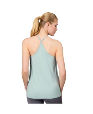 Women's Microtech Chill B Cool V-Neck Cami Top with Built-In Bra