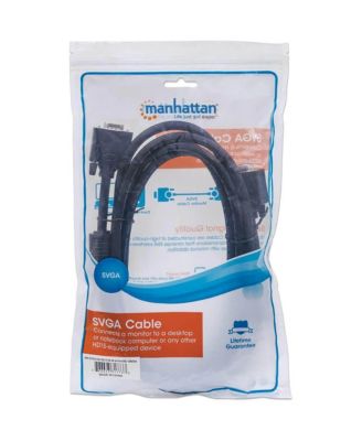 10 Ft. SVGA HD15 Male to Male Monitor Cable