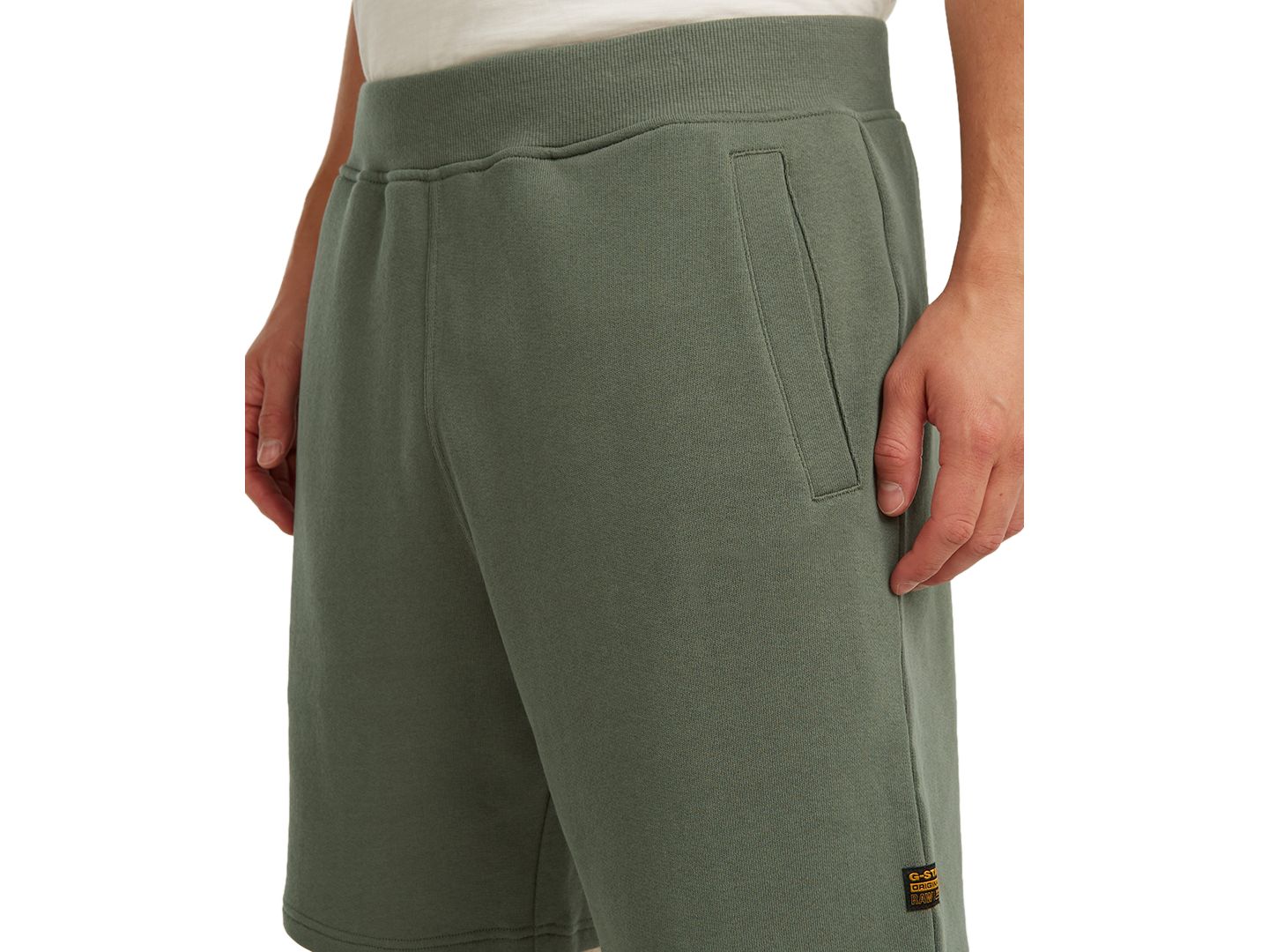 Мужские шорты G-Star Raw Regular-Fit Sweat Shorts, цвет: Orphus — фото 4
