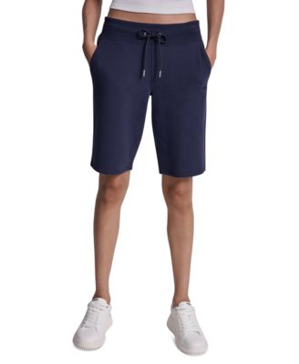 Women's Embroidered Logo Bermuda Shorts