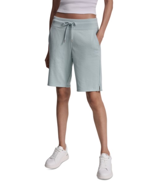 Женские DKNY Sport Women's Embroidered Logo Bermuda Shorts