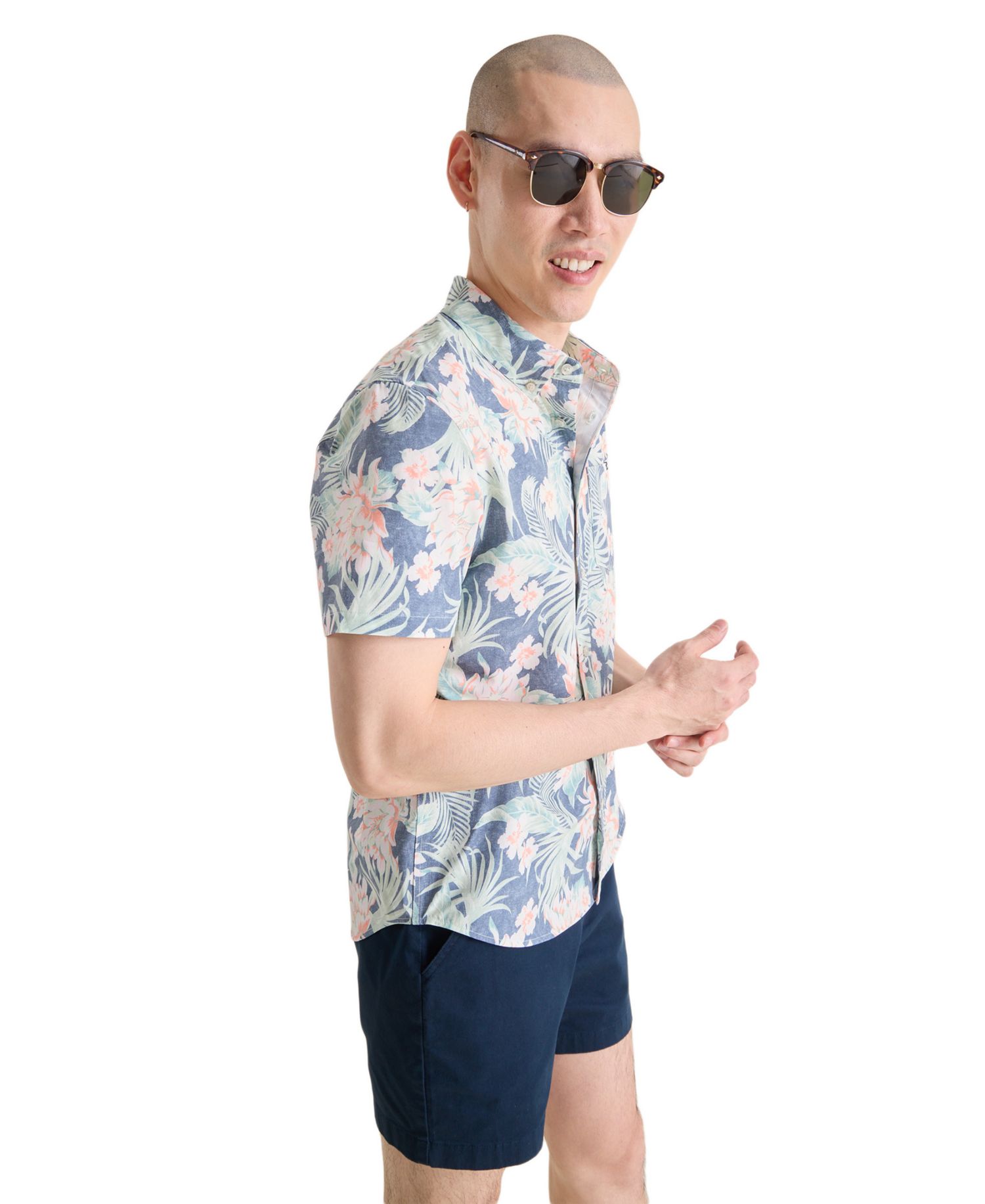 Men's Resort Wear Printed Shirt