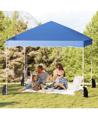 Foldable 10 X 10 Feet Pop up Canopy Tent with Wheeled Bag