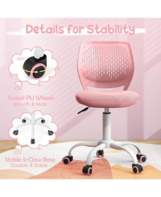 Ergonomic Children Study Chair with Adjustable Height