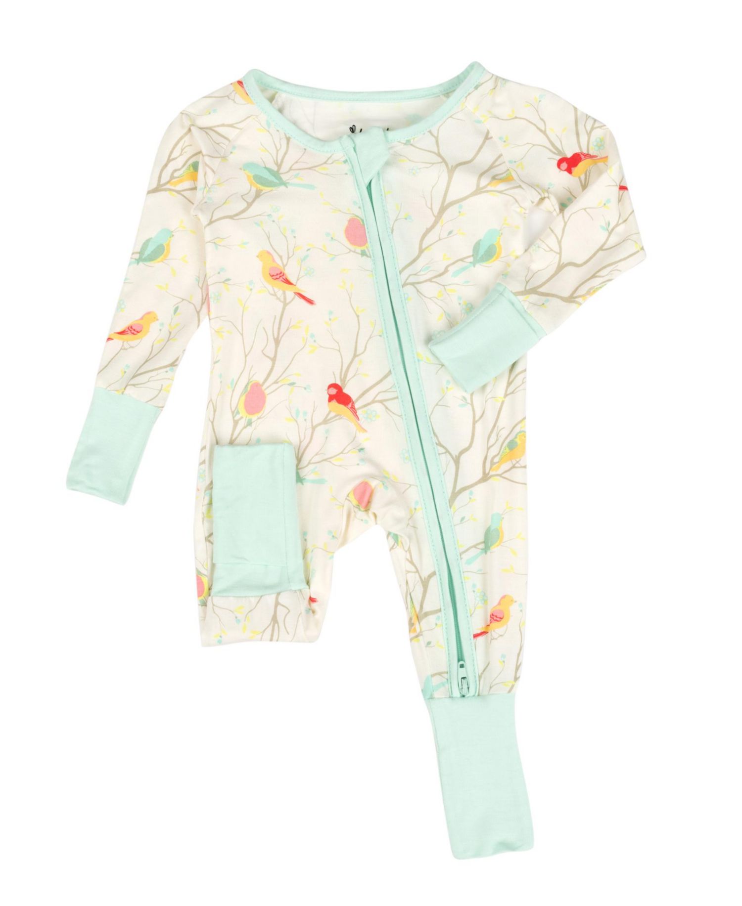 Toddler Matching Family One-Piece Cooling Bamboo Viscose Footed Pajamas