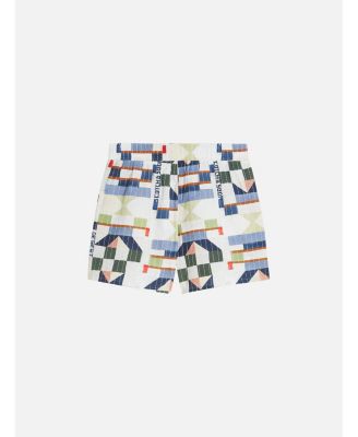 Women's Scotch and Soda Printed and Stitch-Embroidered Shorts