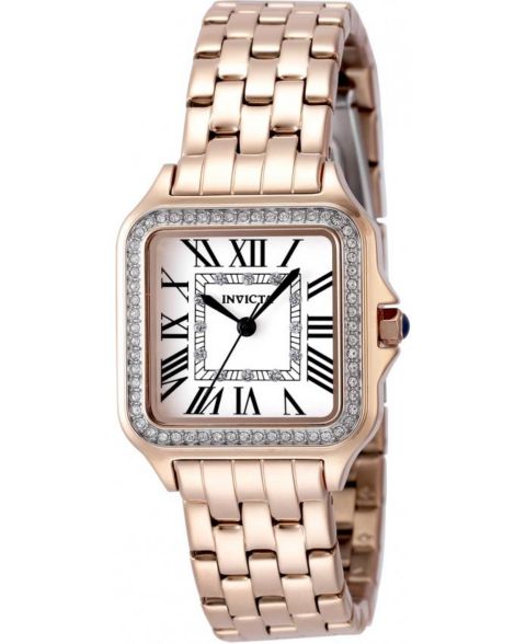 Женские часы Invicta 48997 Angel Quartz 3 Hand Dial, цвет: Золотой