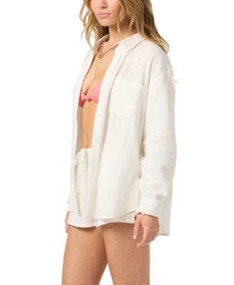 Women's Leni Oversized Long-Sleeve Shirt