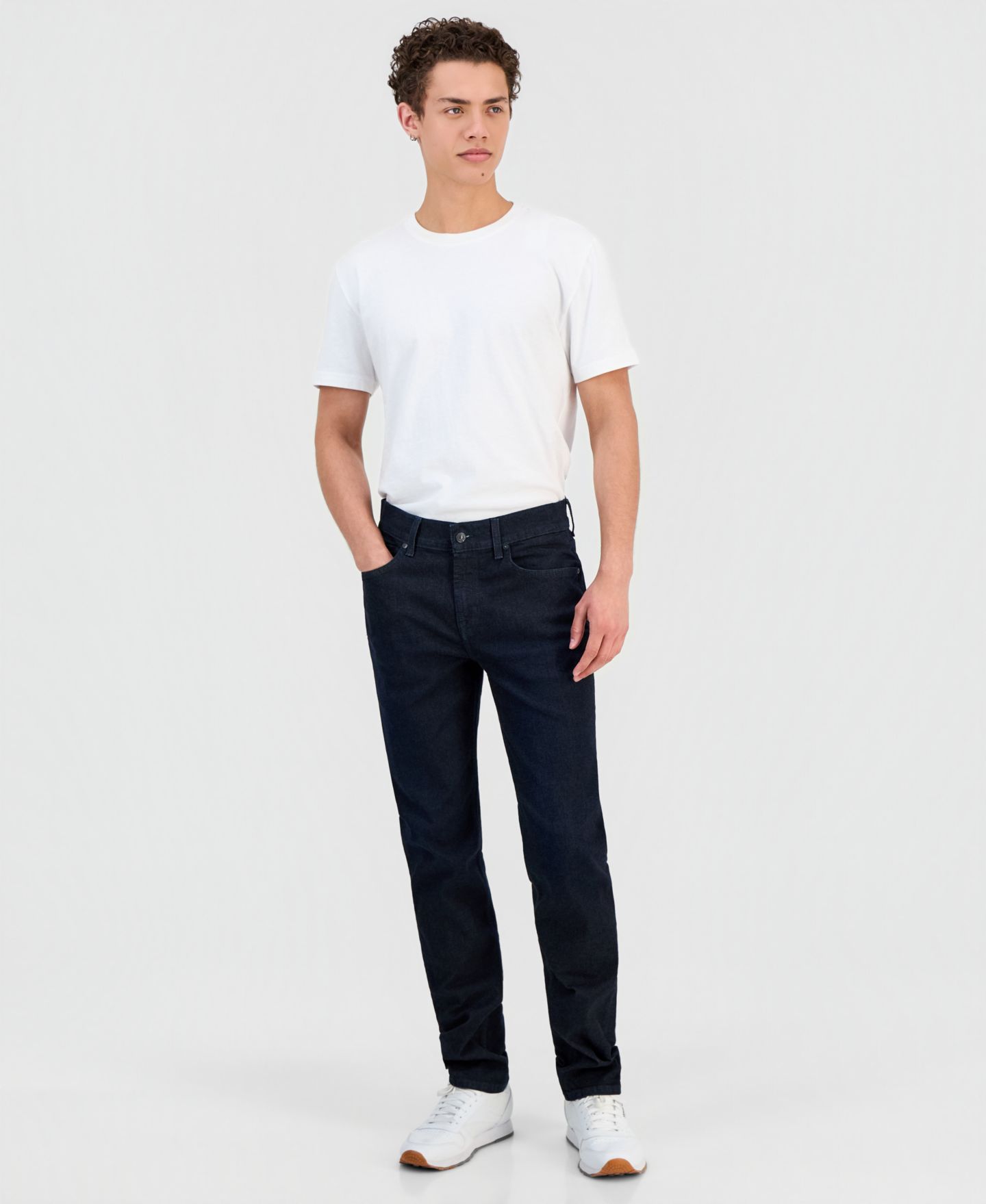Мужские джинсы 7 For All Mankind Slimmy Slim-Fit, цвет: Basin — фото 6