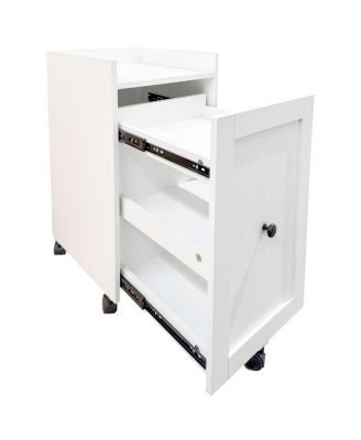 Sliding Pantry Snack Organizer with Wheels