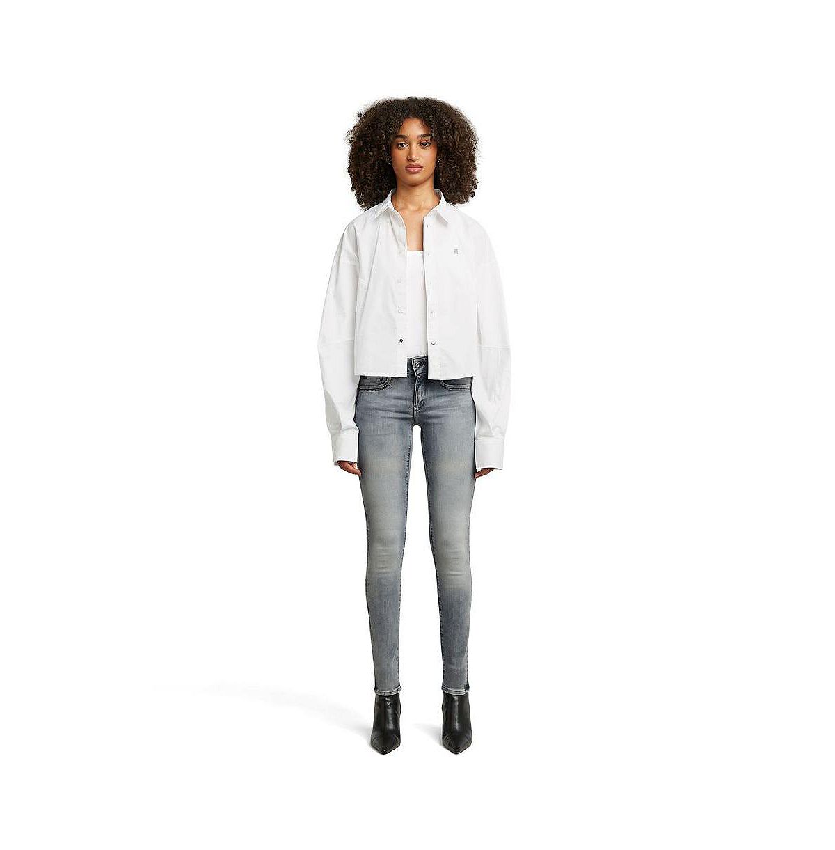 G-Star Women's Lynn Skinny Jeans view 3 — MAYCSS fashion products