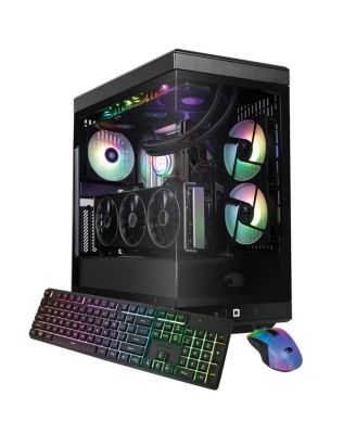 Y40BI7N5801 Liquid Cooled Gaming Desktop Computer, Intel Core Ultra 7 270K Plus 3.7GHz, 32GB RAM, 1TB SSD, NVIDIA GeForce RTX 5080 16GB,