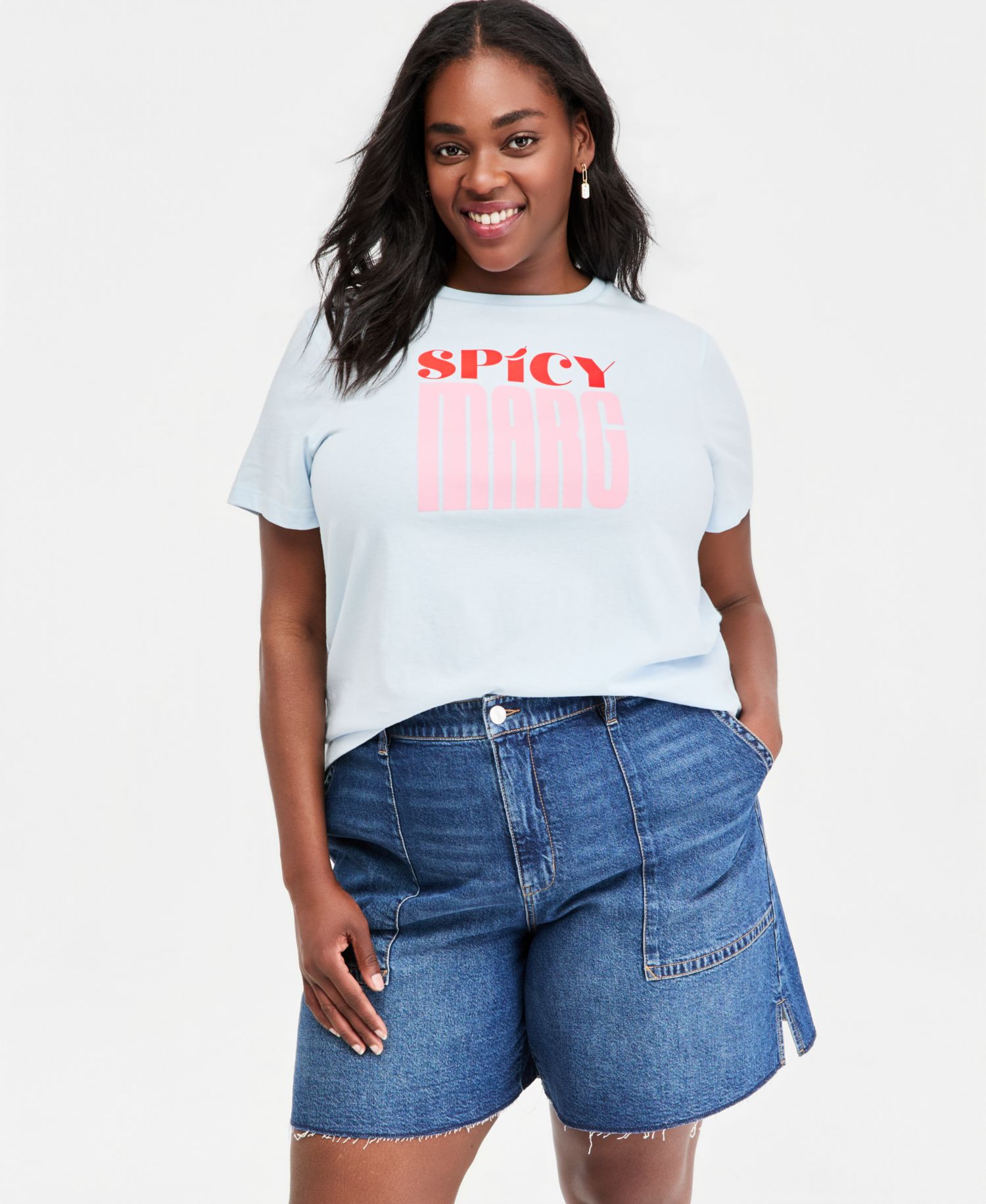 Plus Spicy Marg Graphic T-Shirt