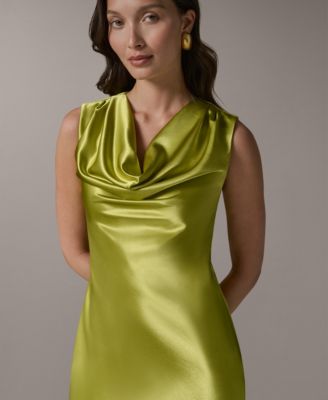 Women's Cowl Neck Ball Gown