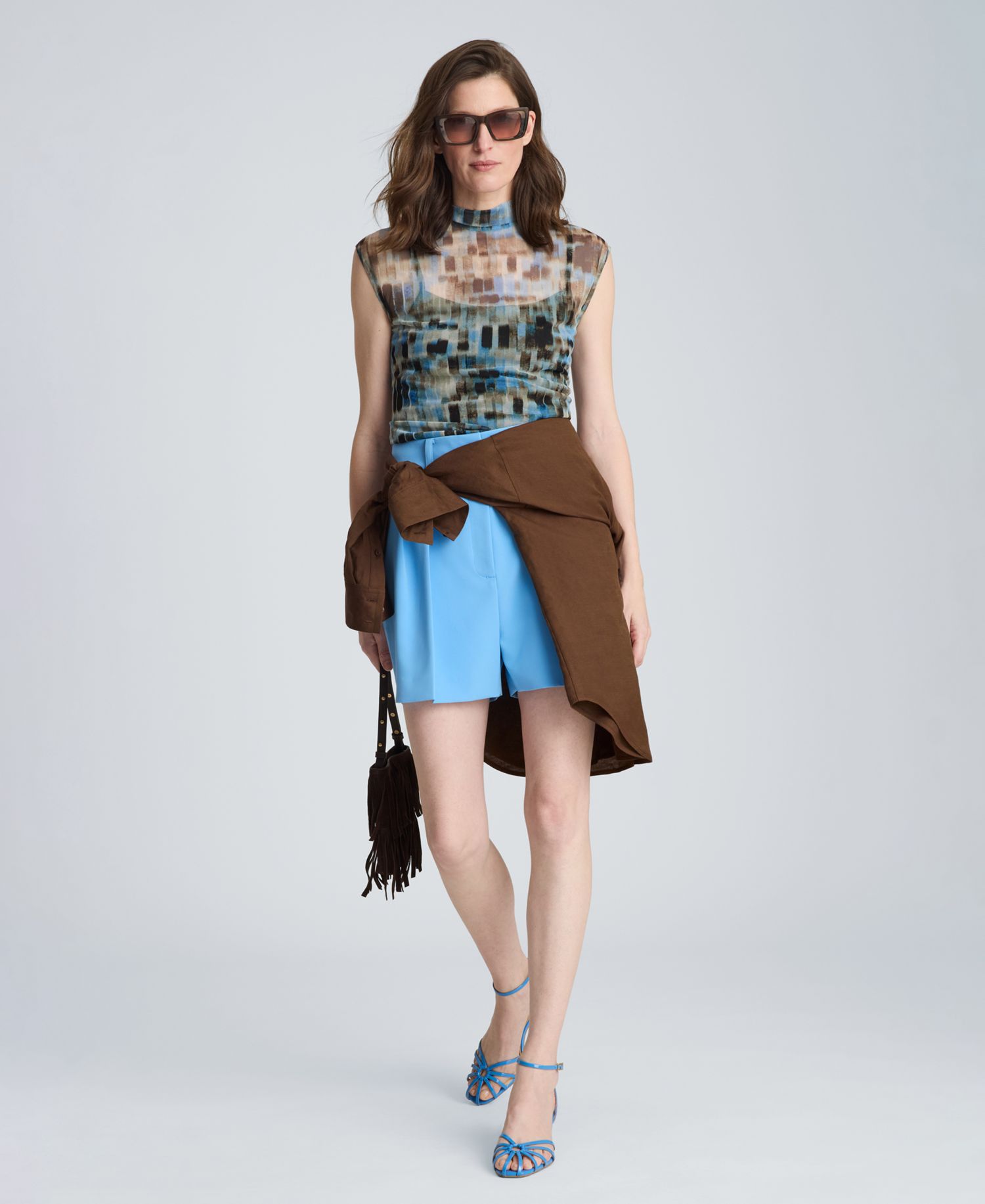 Women's Bustier Collarless Vest
