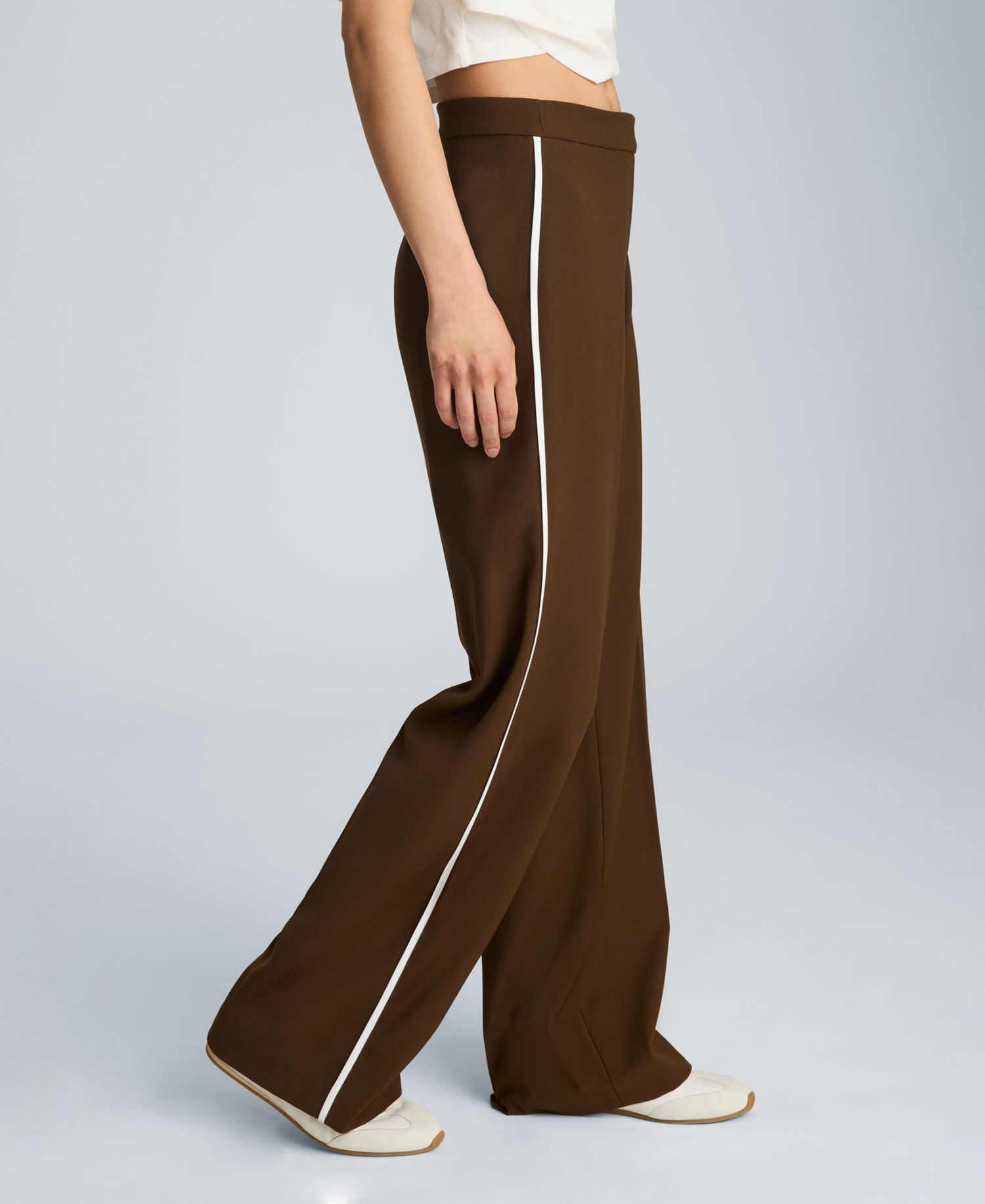 Women's High-Rise Side Piping Pants