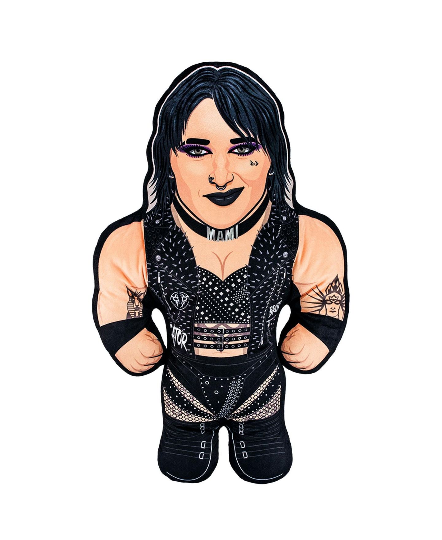 Детская мягкая игрушка Bleacher Creatures WWE Rhea Ripley 24" Bleacher Buddy Plush — фото 6