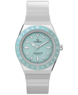 Women's Quartz Analog Silver-Tone Stainless Steel Watch 30mm