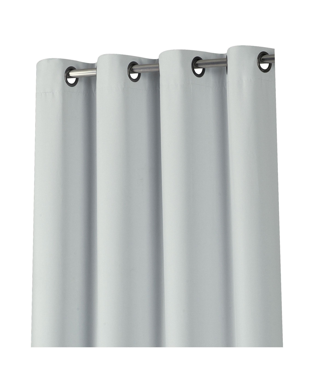 Kate Aurora 2 Piece Soft Cloud Grommet Top Blackout Curtain Panels