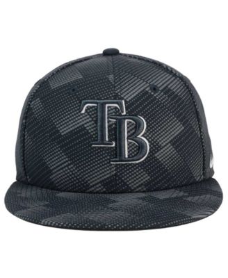 Casquette 9FIFTY Snapback New Era des Rays de Tampa Bay pour homme, noire