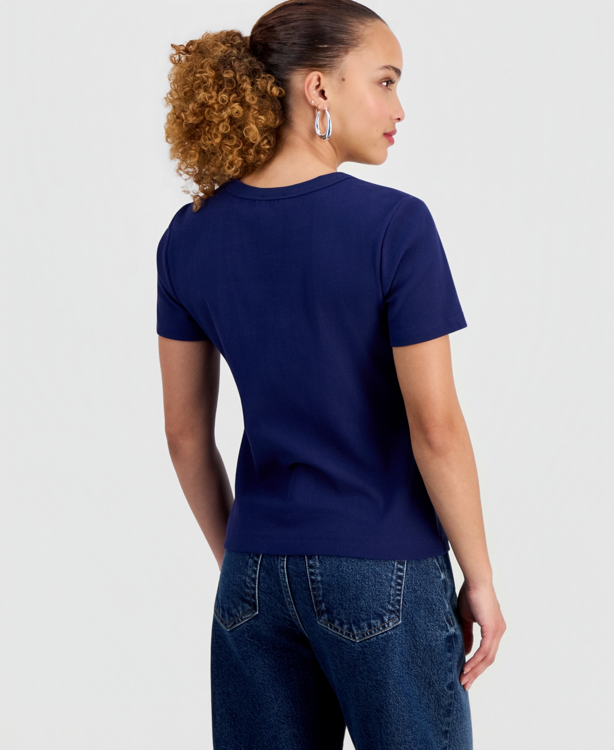 I.n.c. International Concepts Petite Crochet Embellished Top, Macy's Exclusive