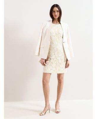 knee length dresses for ladies Vintage 1960s JACQUES HEIM Boucl Wool MIni Dress  Zeus Vintage